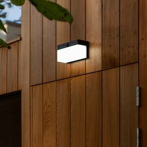 LED napelemes külső fali világítás Fran, CCT kép