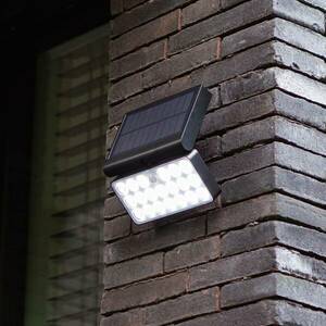 LED napelemes külső fali világítás Tuda, 18 cm kép