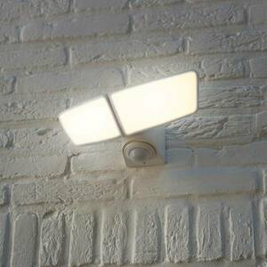 LED külső fali világítás Artica fehér, érzékelővel kép