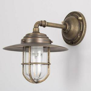 Tours kültéri fali lámpa lámpa formában, bronz színben kép