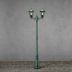 Árbóc lámpa Firenze, 2 izzós, zöld kép