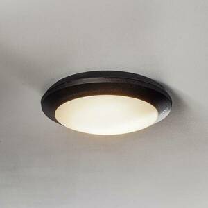 LED kültéri fali lámpa Umberta fekete, CCT kép