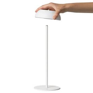 Axolight Float LED dizájner asztali lámpa, fehér színben kép