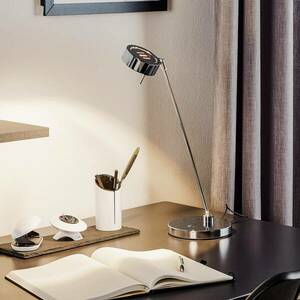 Két-csuklós LED asztali lámpa Elegance, króm kép