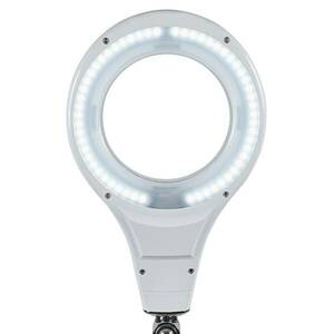 LED nagyító lámpa MAULmakro, állvány, fehér kép