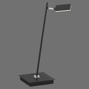 PURE Mira LED asztali lámpa, szabályozható, fekete kép