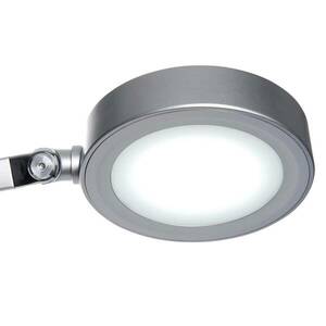 LED asztali lámpa MAULgrace, színváltozatos, fényerőszabályzó, ezüst színű kép