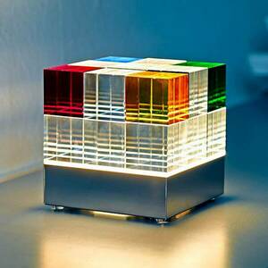 TECNOLUMEN Cubelight Move asztali lámpa, színes kép
