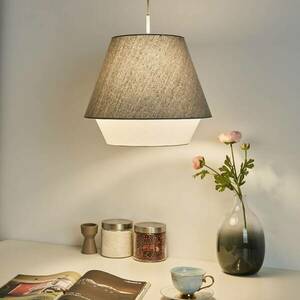 Pauleen Nobel Delight függő lámpa szürke/fehér kép