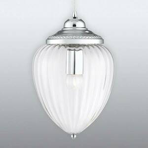 Üveg függő lámpa Pendants rovátkákkal kép