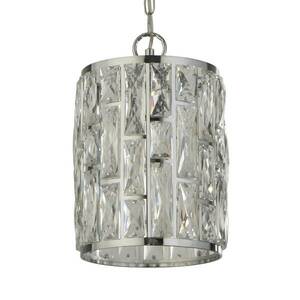 Függő lámpa Bijou, ernyő kristályokkal, Ø 22 cm kép