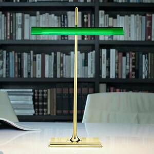 FLOS Goldman - asztali lámpa USB-vel, zöld kép