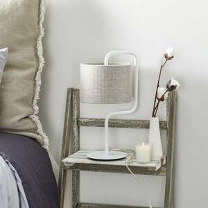 Asztali lámpa Morfeo árnyékoló textil krém kép
