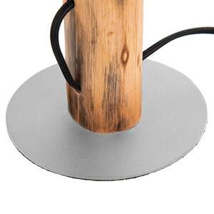 Norin asztali lámpa eukaliptuszfa kerettel kép