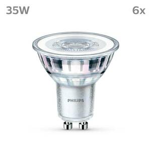 Philips LED izzó GU10 3, 5W 275lm 840 átl. 36° 6db kép