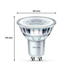 Philips LED izzó GU10 4, 6W 355lm 827 átl. 36° 2db kép