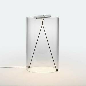 FLOS To-Tie T2 LED asztali lámpa, alumínium kép