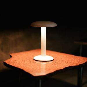 FLOS Gustave LED asztali lámpa, akkus 927 fehér kép