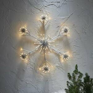 LED dekorációs fény virág hópehely Ø 60 cm kép