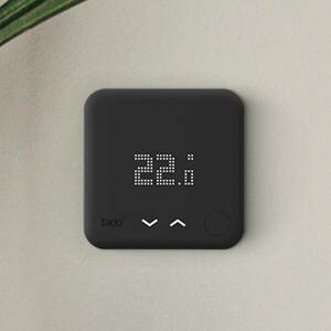 tado° smart termosztát V3+ vezetékes, fekete kép