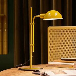 MARSET Funiculí asztali lámpa, mustár sárga kép