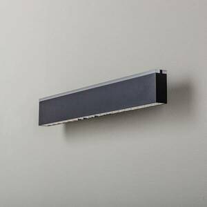 Lucande Henner LED fali lámpa, fekete, 60 cm kép