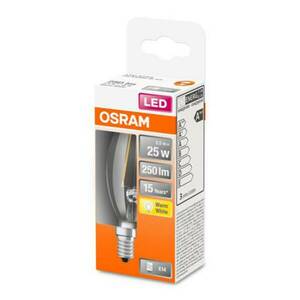 OSRAM Classic B LED lámpa E14 2, 5W 2700K átlátszó kép
