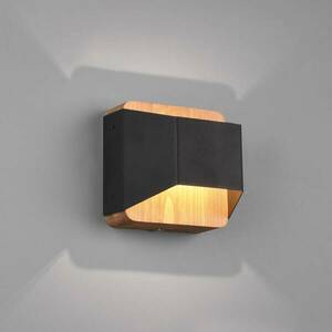 Arino LED fali lámpa, fekete, szélesség 12, 2 cm kép