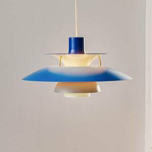 Louis Poulsen PH 5, designer függő lámpa kék kép