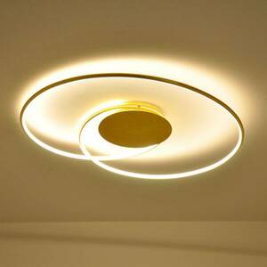Lindby LED mennyezeti lámpa Joline, arany színű, 74 cm, fém kép