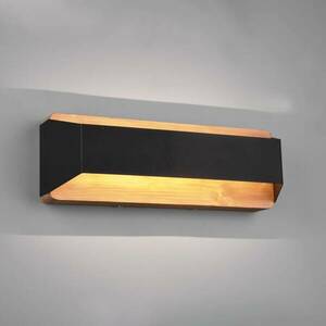 Arino LED fali lámpa, fekete, szélesség 35, 2 cm kép