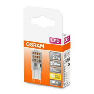OSRAM kapszula LED izzó G9 1, 9W 2 700 K átlátszó kép
