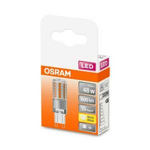 OSRAM kapszula LED izzó G9 4, 8W 2 700 K átlátszó kép