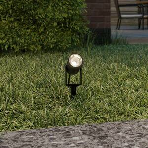 Lucande kültéri reflektor Galina, földi tüske, dugó, szürke, 11 cm kép