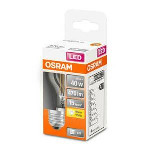OSRAM Classic P LED lámpa E27 4W 2700K átlátszó kép