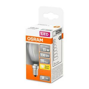 OSRAM Classic P LED lámpa E14 1, 5W 2700K matt kép