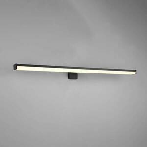LED fali lámpa Lino, fekete matt/fehér kép