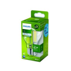 Philips LED lámpa E27 2, 5W 4 000K izzószál 485lm kép