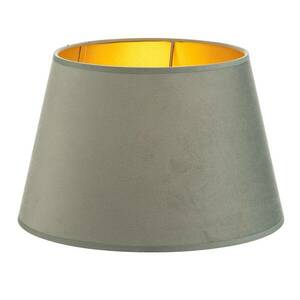 Cone lámpaernyő 18 cm magas, mentazöld/arany kép