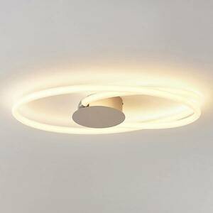 Lucande Ovala LED mennyezeti lámpa, 72 cm kép