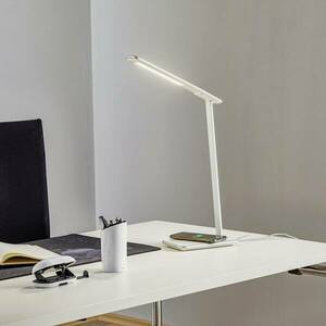 LED asztali lámpa Orbit indukciós, ezüst kép