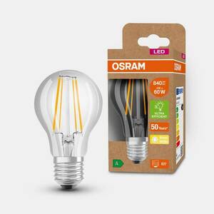 OSRAM LED lámpa E27 A60 4W 840lm 3, 000K világos kép