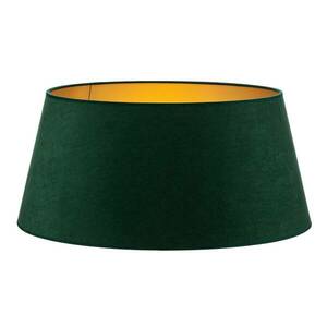 Cone lámpaernyő 25, 5 cm magas, sötétzöld/arany kép
