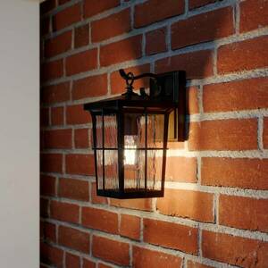 Lindby Charmaine kültéri fali lámpa, aranybarna kép