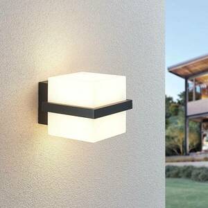 Auron LED kültéri fali lámpa, kocka alakú kép