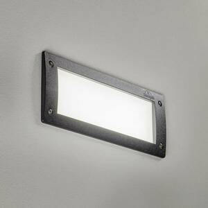 LED fali beépíthető lámpa Leti 300 Square fekete kép