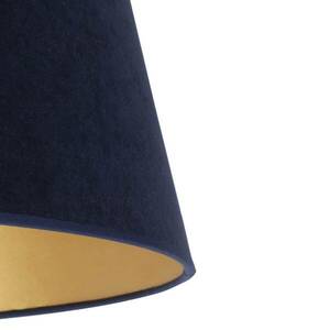 Cone lámpaernyő 18 cm magas, sötétkék/arany kép