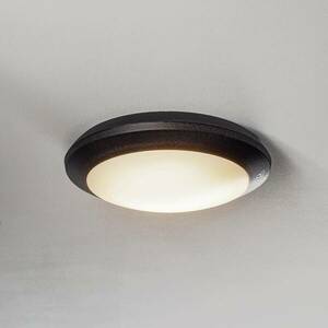 Érzékelő LED mennyezeti lámpa Umberta fekete, CCT kép