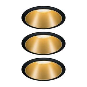 Paulmann Cole LED-spot, arany-fek., 3 db készl. kép