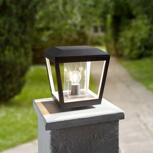 Dunia talapzati lámpa átlátszó lámpaernyővel kép